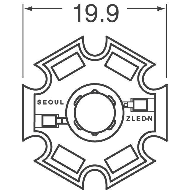 S42182-T1 Seoul Semiconductor Inc.  Éclairage LED - Modules de moteurs COB Bandes